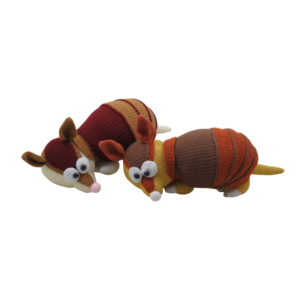 Kuscheliges Häkel-Gürteltier – Dein neuer rolliger Freund! 💕